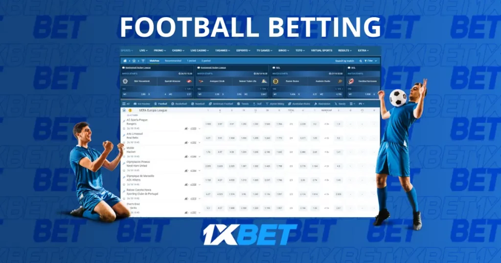 Pertaruhan Bola Sepak 1XBet di Malaysia