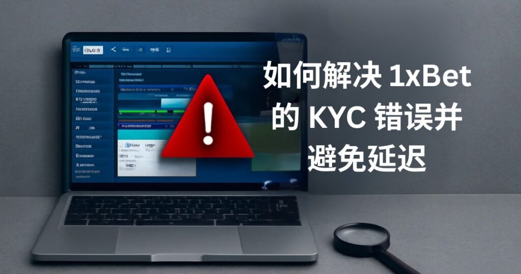 如何修复 KYC 错误并避免 1xBet 延迟